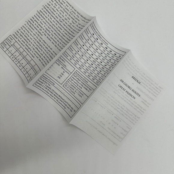 Montblanc Sir Georg Solti Ballpoint pen and Bridge Playing Cards NIB - Picture 12 of 16